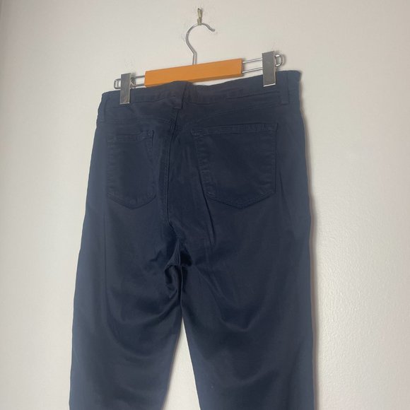 J Brand for Trilogy Navy High Rise Skinny Jeggings Size 27 Neutral Classic - Picture 5 of 11